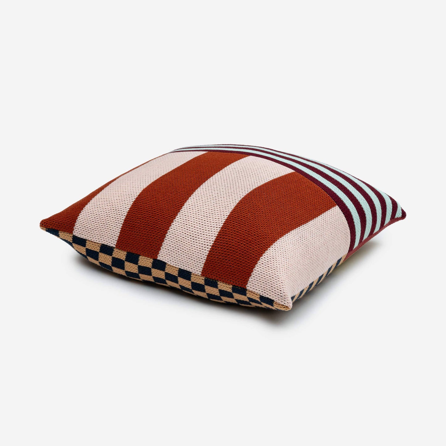 Pattern Patch Pillow Cover: Multi 1 - PMA Store at the Portland Museum of Art, Maine