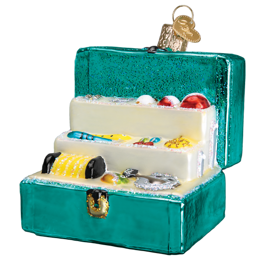 Old World Christmas - Tackle Box Ornament - PMA Store at the Portland Museum of Art, Maine