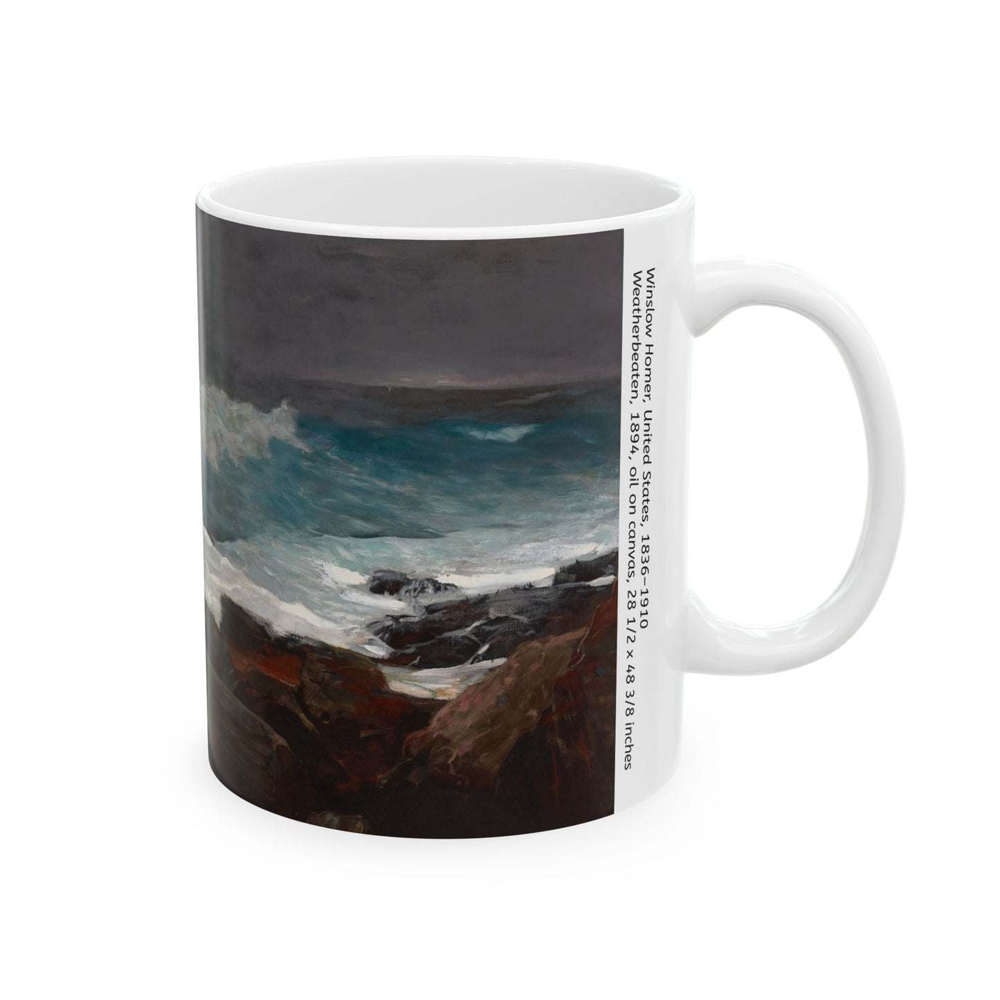 Weatherbeaten Ceramic Mug - PMA Store at the Portland Museum of Art, Maine