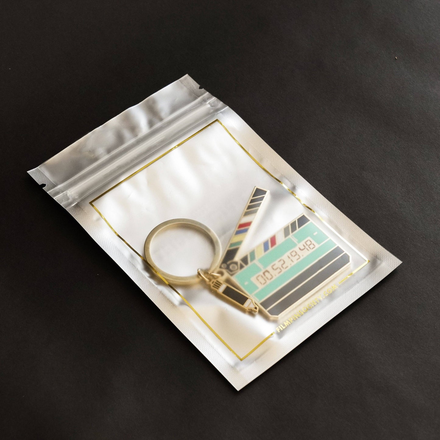 Glow in the Dark Large Movie Slate Keychain