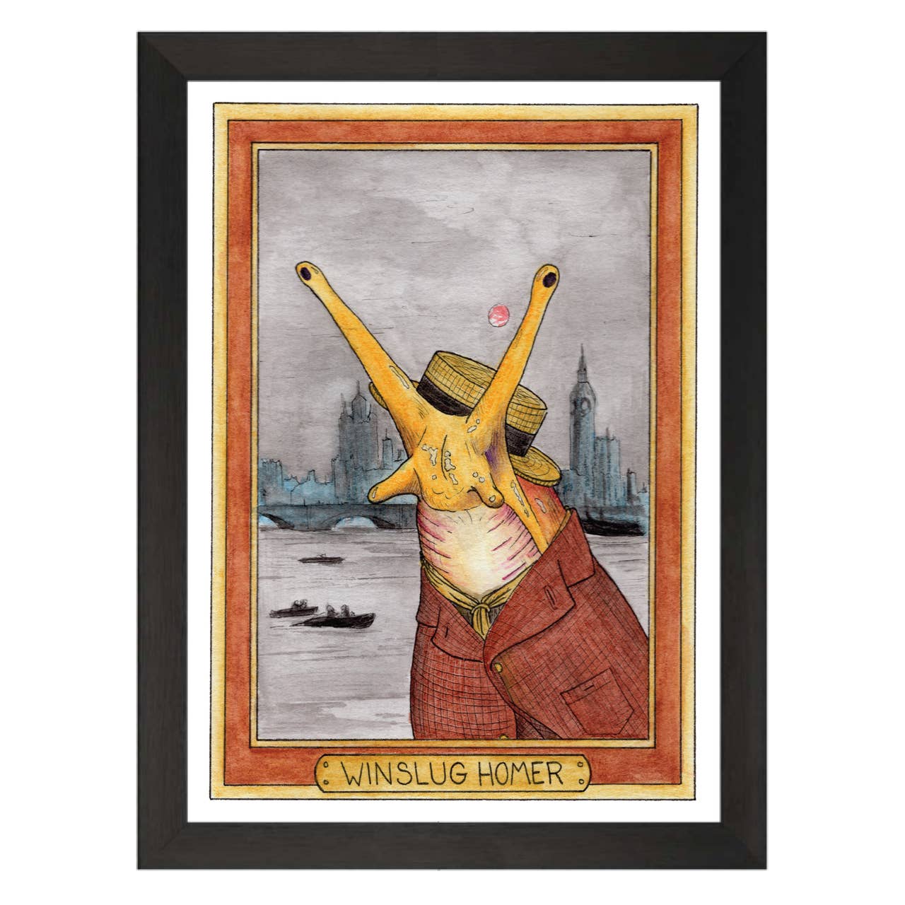 Ah Ha Brands - Winslug Homer / Winslow Homer / Zooseum Art Print: 8" x 10"