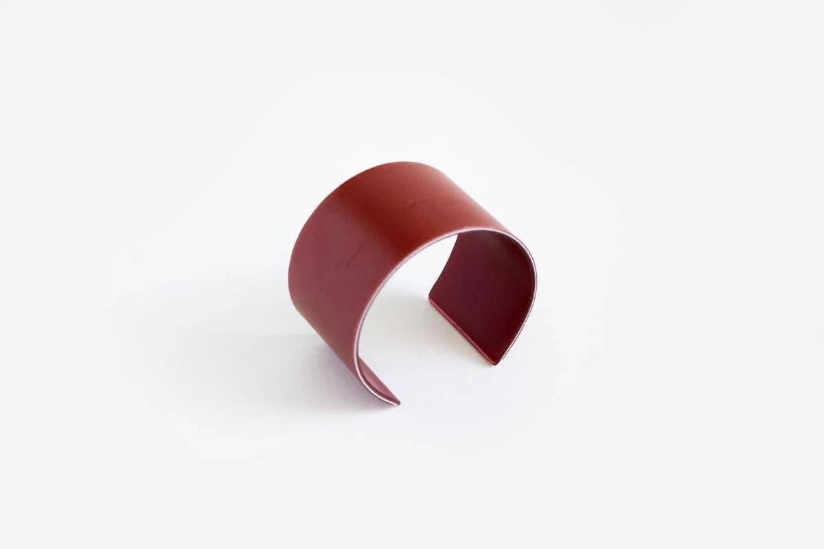 dconstruct - Ecoresin Cuff - Wide: Whisper Robin / M - PMA Store at the Portland Museum of Art, Maine