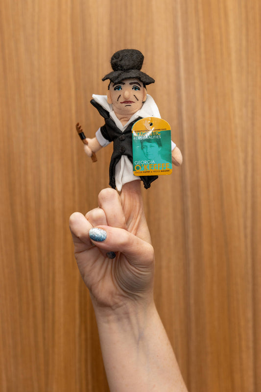 Georgia O'Keeffe Finger Puppet - PMA Store at the Portland Museum of Art, Maine