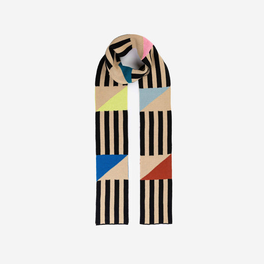 VERLOOP | knits - Sailboat Skinny Scarf: Cobalt - PMA Store at the Portland Museum of Art, Maine