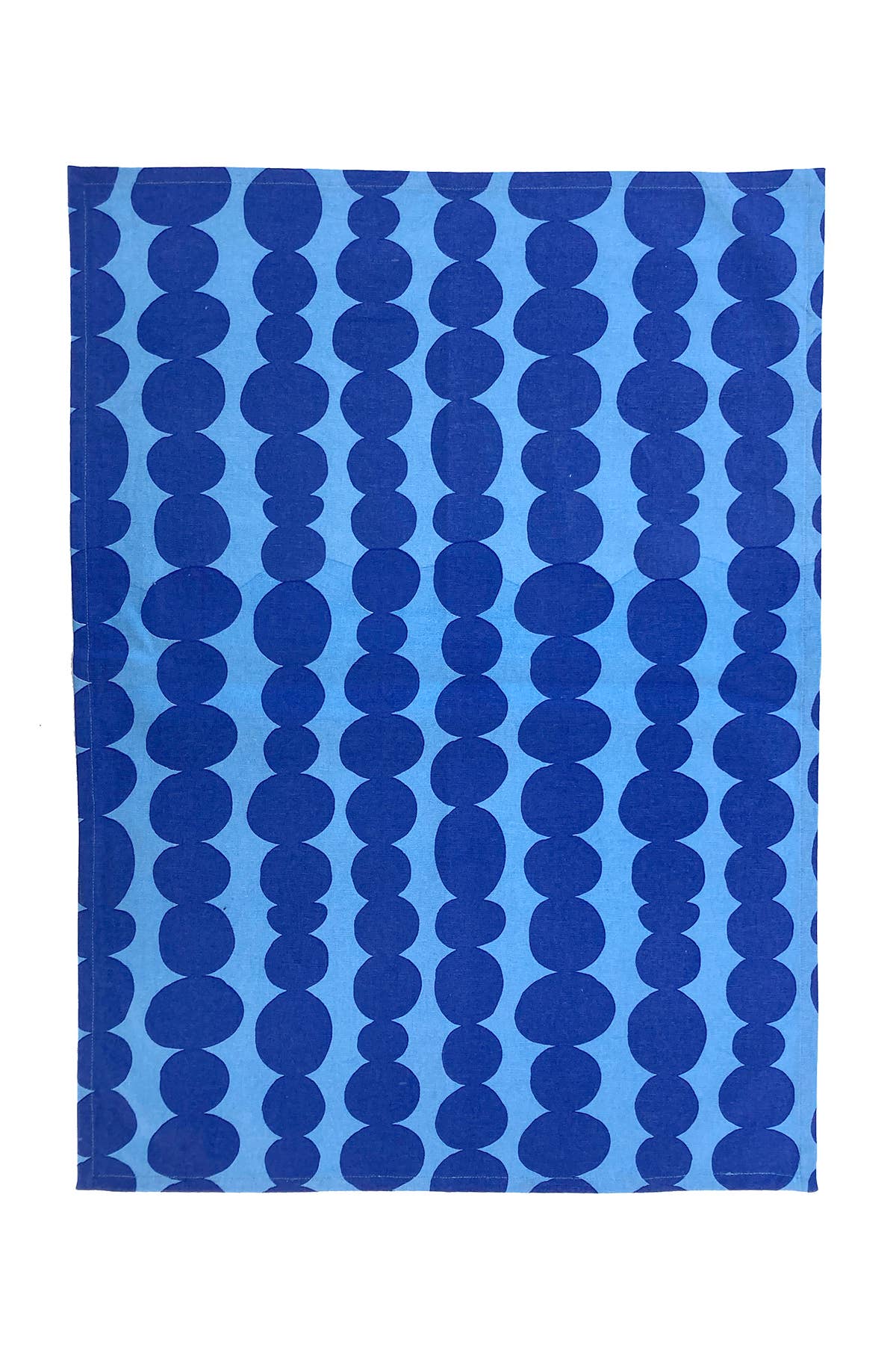 See Design - Tea Towels (Set of 2): Small Totem Aqua/Citron - PMA Store at the Portland Museum of Art, Maine