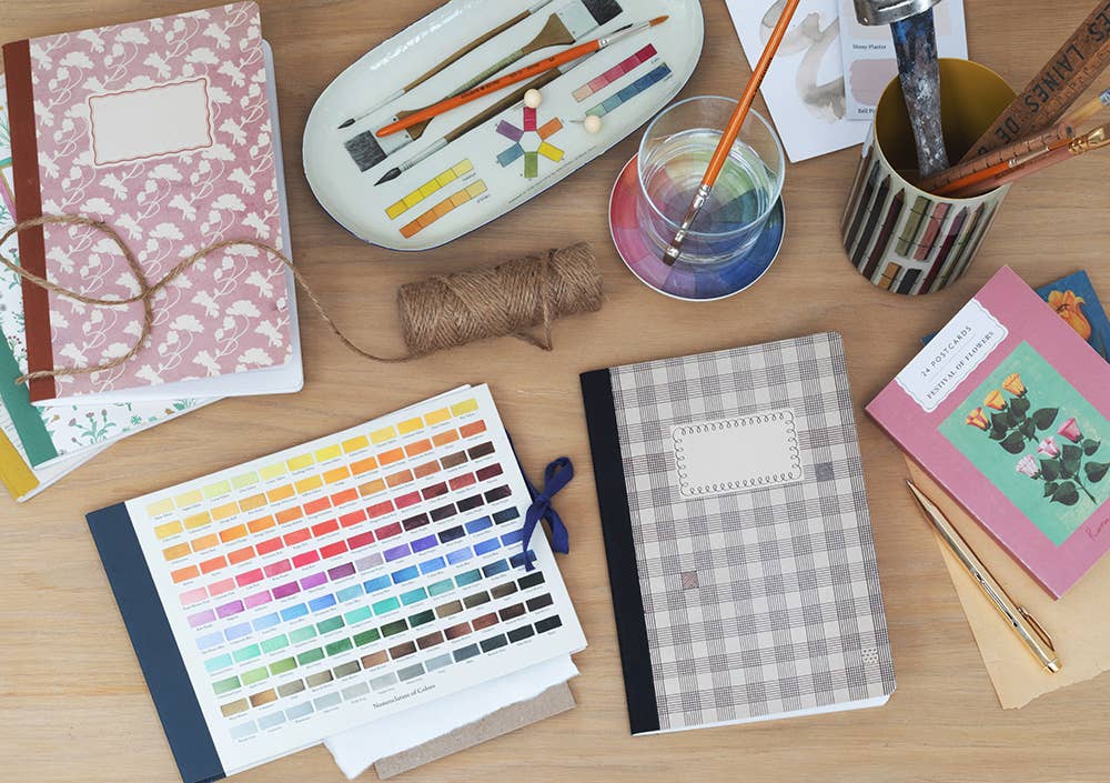 Roomytown Inc - Artist Sketchbook - Ridgway's Nomenclature of Colors - PMA Store at the Portland Museum of Art, Maine