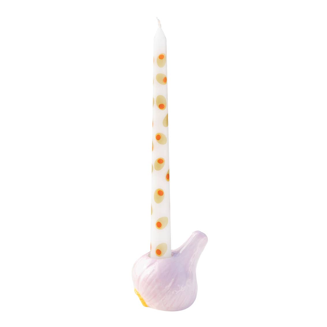 Olive Taper Dinner Candles | 2 Pack | Summer Decor | - PMA Store at the Portland Museum of Art, Maine