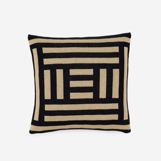 Columns Pillow Cover: Cobalt - PMA Store at the Portland Museum of Art, Maine