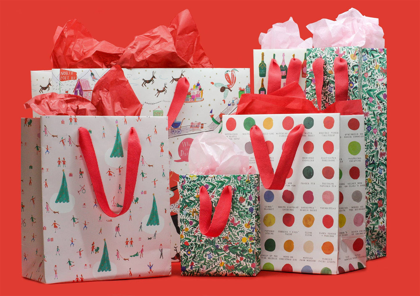 Holiday Color Palette Gift Bag: Medium - PMA Store at the Portland Museum of Art, Maine