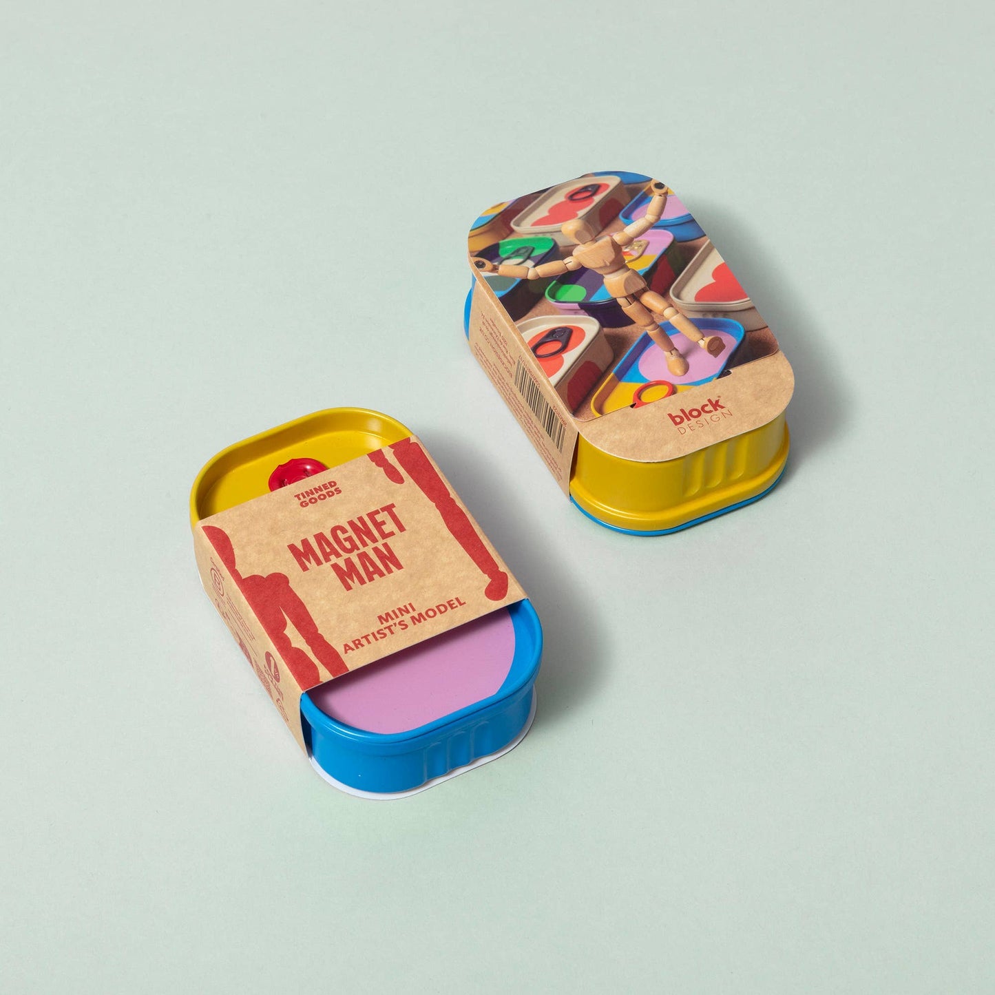 Block Design US - Tinned Goods - Mini Man