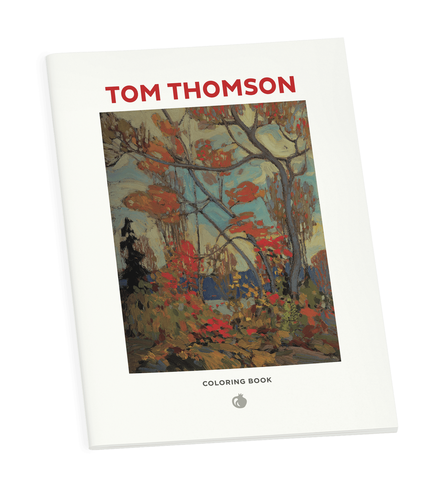 Pomegranate - Tom Thomson Coloring Book - PMA Store at the Portland Museum of Art, Maine