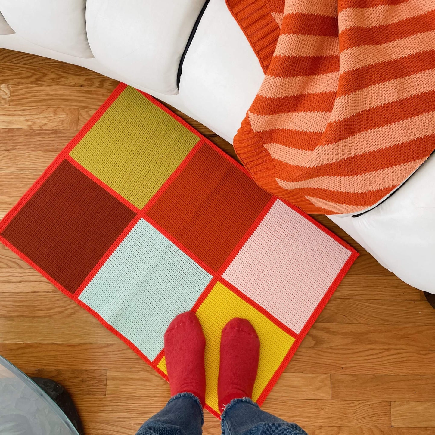 Color Story Mini Rug: Desert - PMA Store at the Portland Museum of Art, Maine