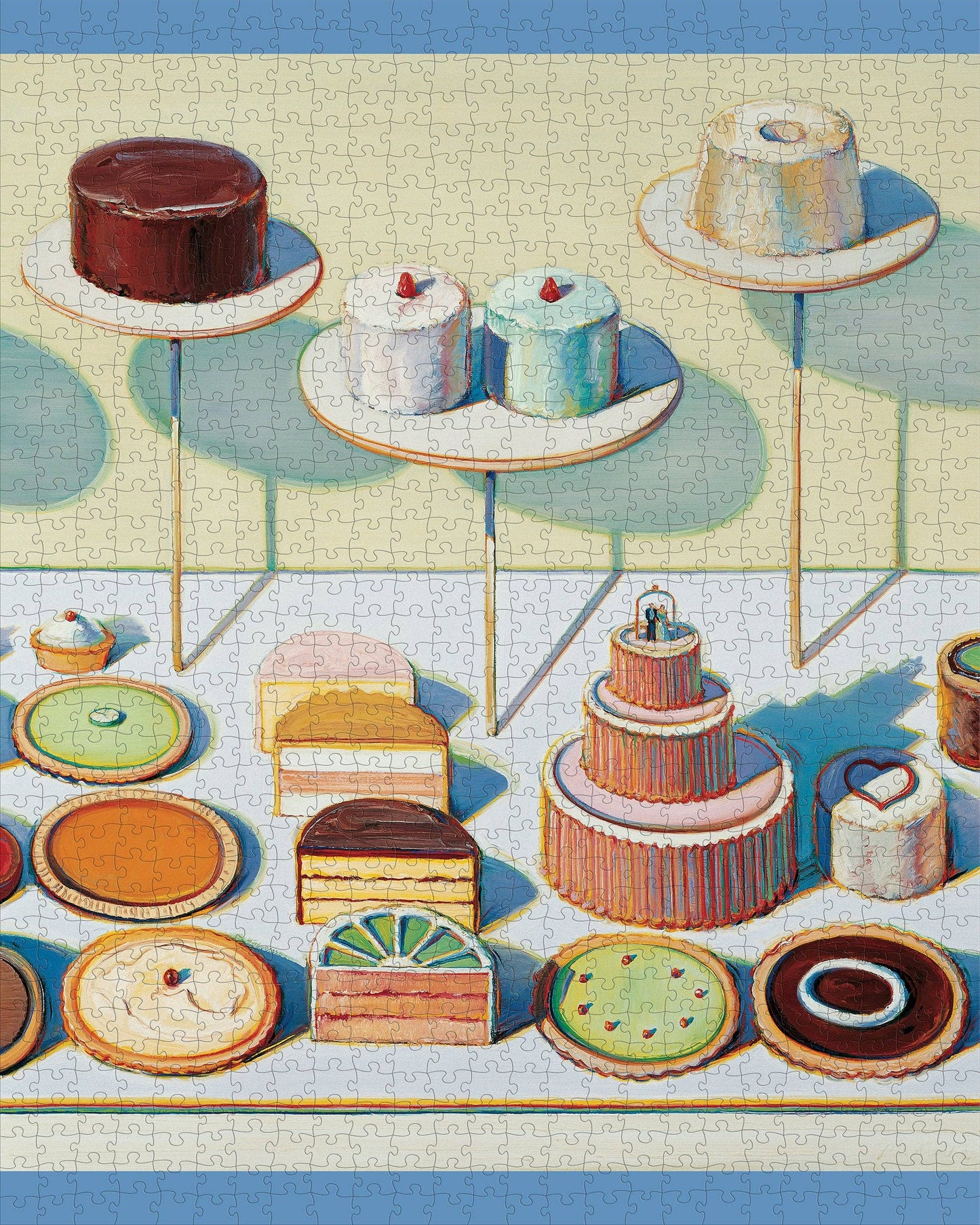 Pomegranate - Wayne Thiebaud: Cakes & Pies 1000-piece Jigsaw Puzzle - PMA Store at the Portland Museum of Art, Maine