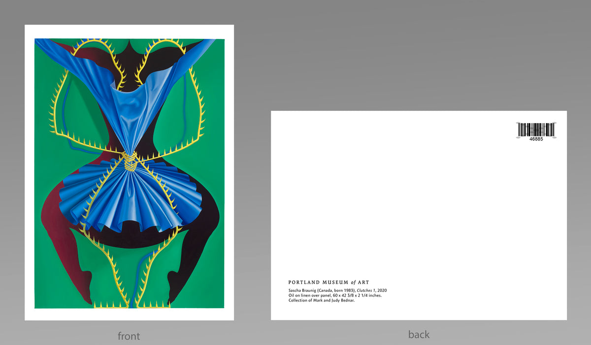 Clutches by Sascha Braunig 4.25x6 postcard