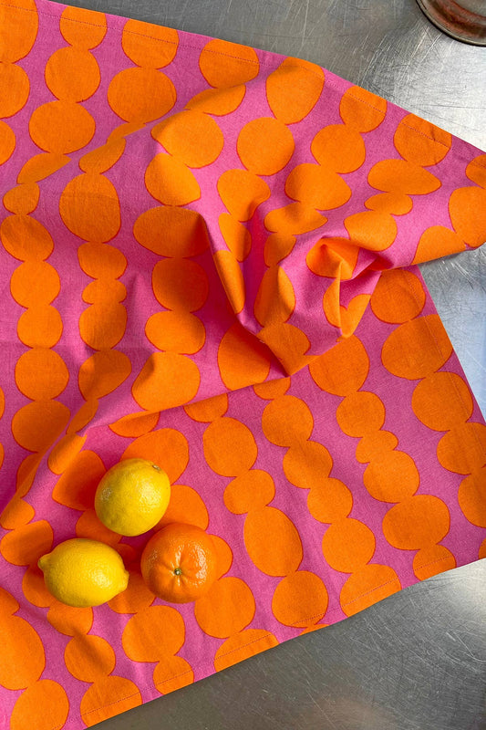 Tea Towels (Set of 2): Loopy Melon - PMA Store at the Portland Museum of Art, Maine