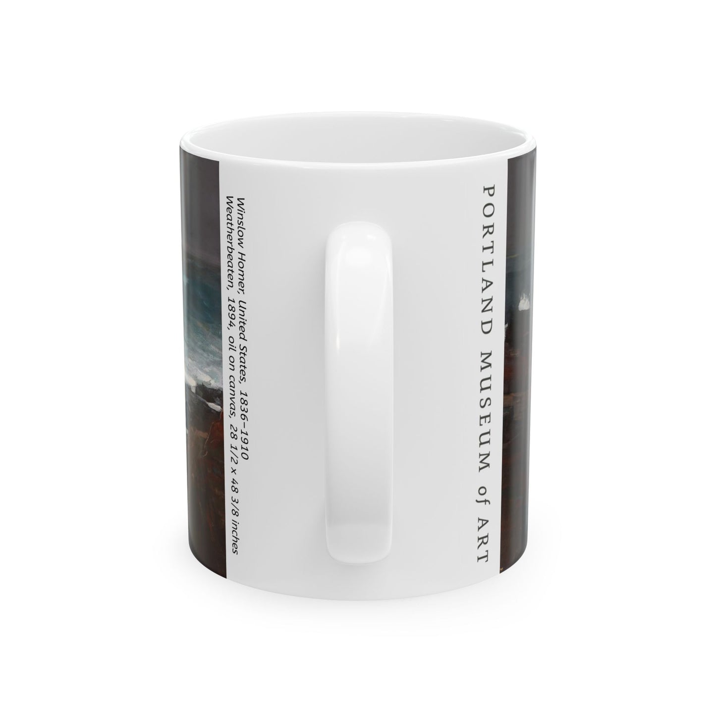Weatherbeaten Ceramic Mug - PMA Store at the Portland Museum of Art, Maine