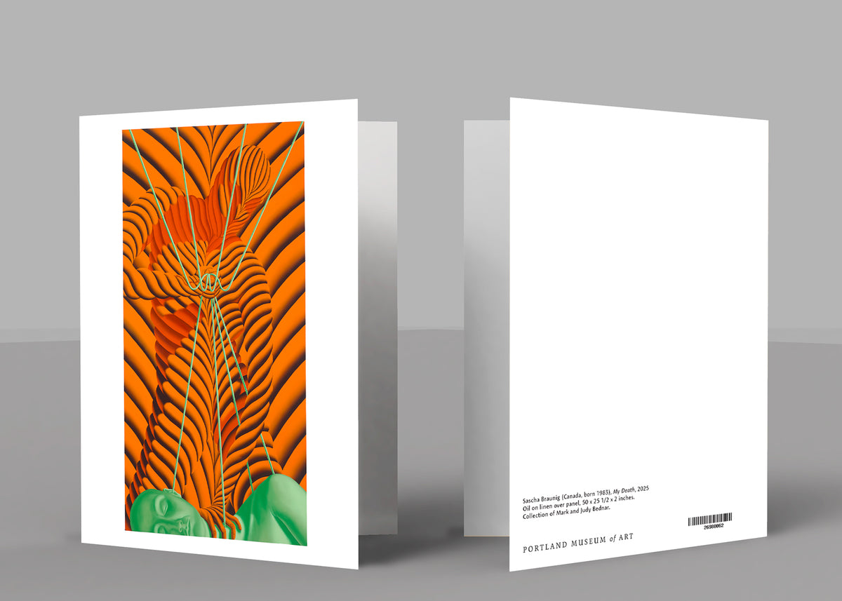 My Death by Sascha Braunig 5x7 Notecard