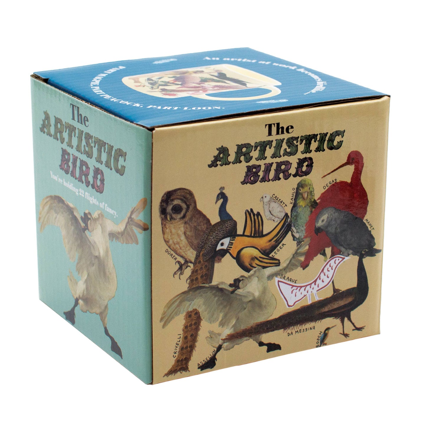 Unemployed Philosophers Guild - Artistic Bird Mug - PMA Store at the Portland Museum of Art, Maine