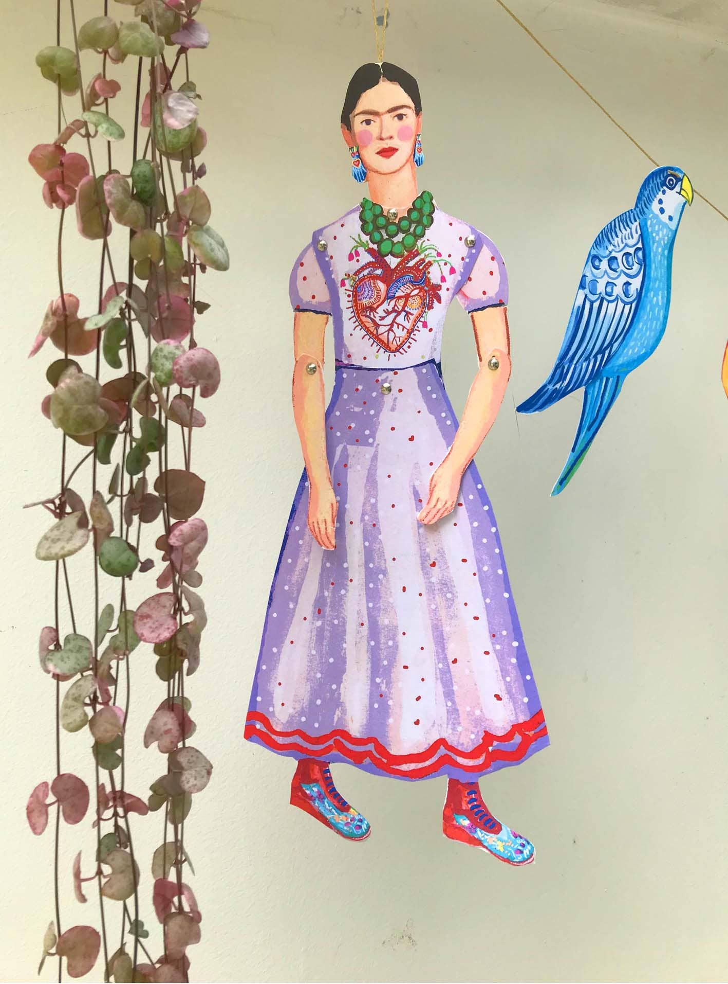Frida K Cut and Make Paper Puppet - PMA Store at the Portland Museum of Art, Maine