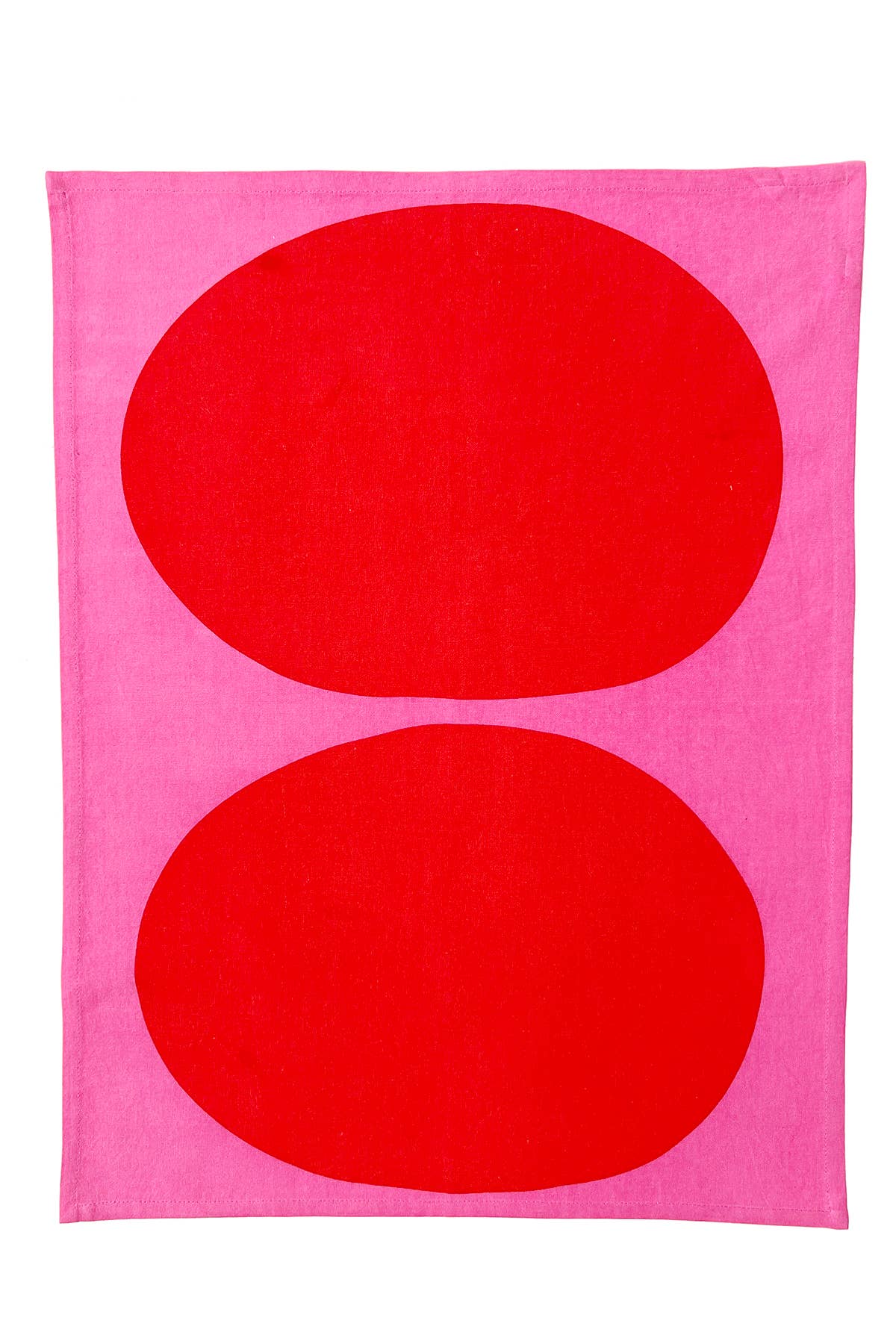 See Design - Tea Towels (Set of 2): Small Totem Aqua/Citron - PMA Store at the Portland Museum of Art, Maine