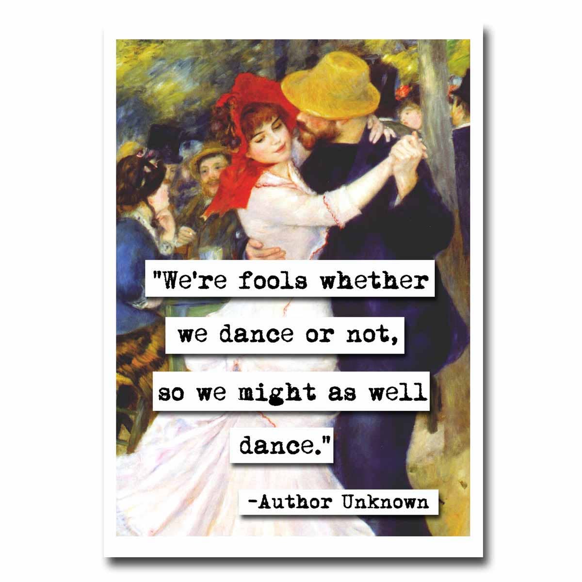 ChicalooKate - Might as Well Dance Greeting Card
