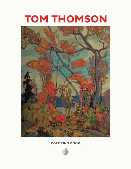 Pomegranate - Tom Thomson Coloring Book - PMA Store at the Portland Museum of Art, Maine