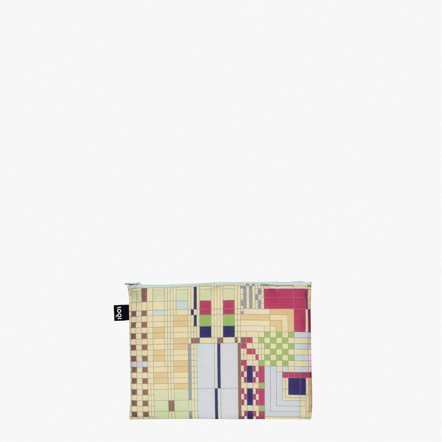 LOQI LLC - FRANK LLOYD WRIGHT Recycled Zip Pockets - PMA Store at the Portland Museum of Art, Maine