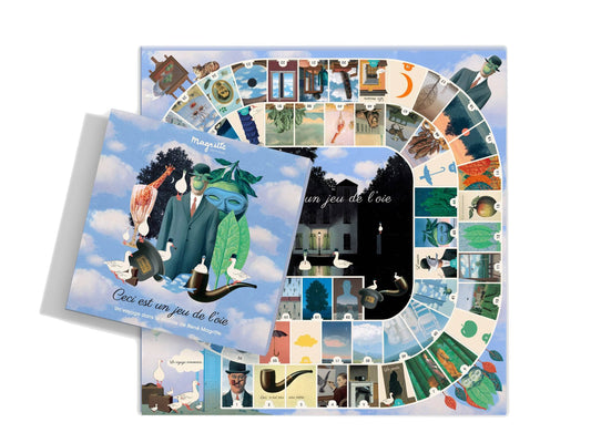 Today is Art Day - Magritte's Game of the Goose by Mon Petit Art - PMA Store at the Portland Museum of Art, Maine