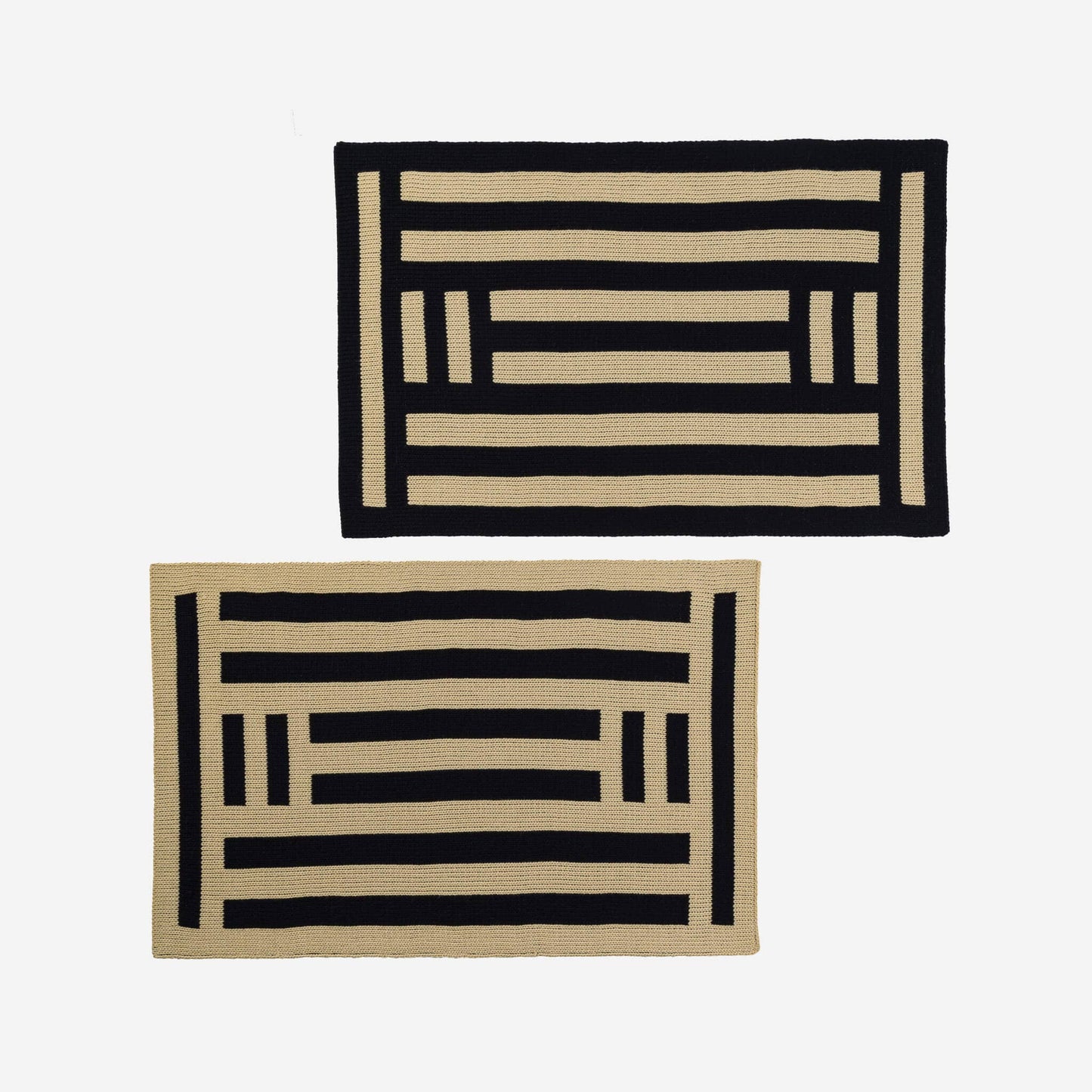 Columns Placemat Set: Cobalt - PMA Store at the Portland Museum of Art, Maine