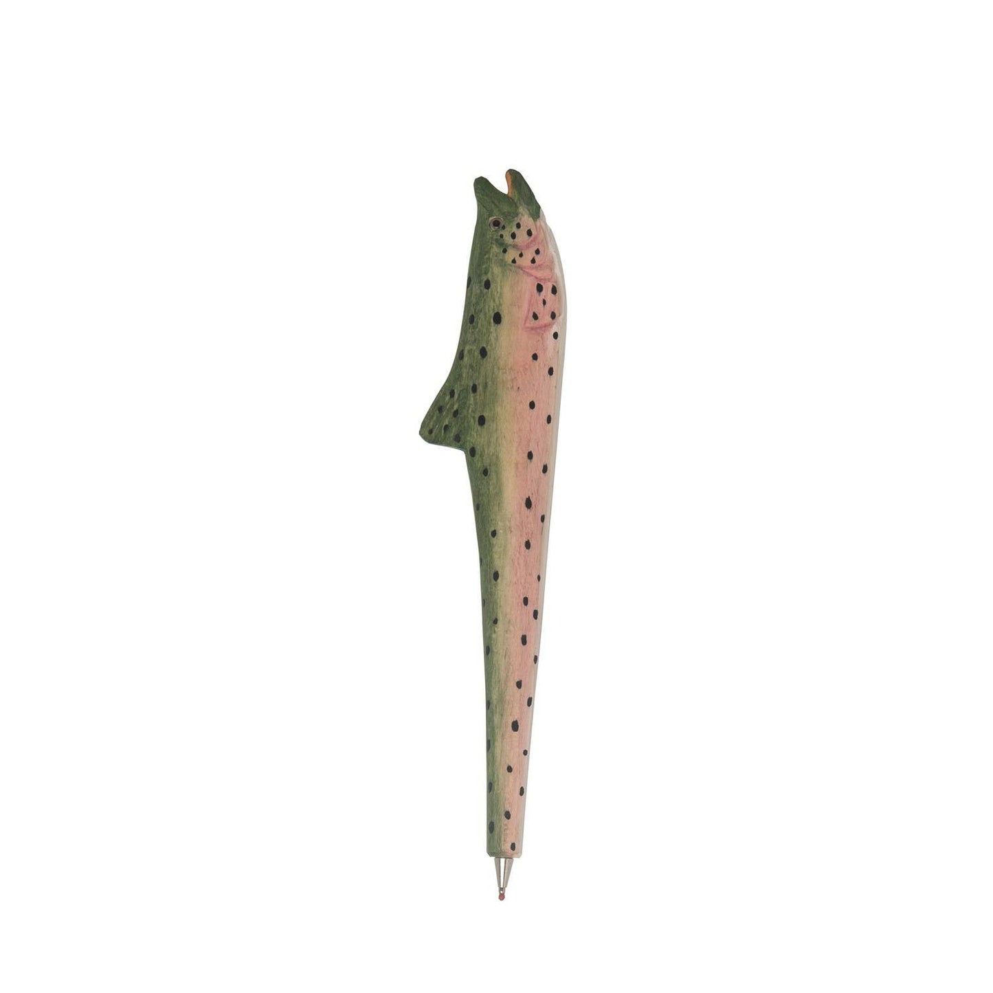Rainbow Trout Fish Wood Novelty Pen