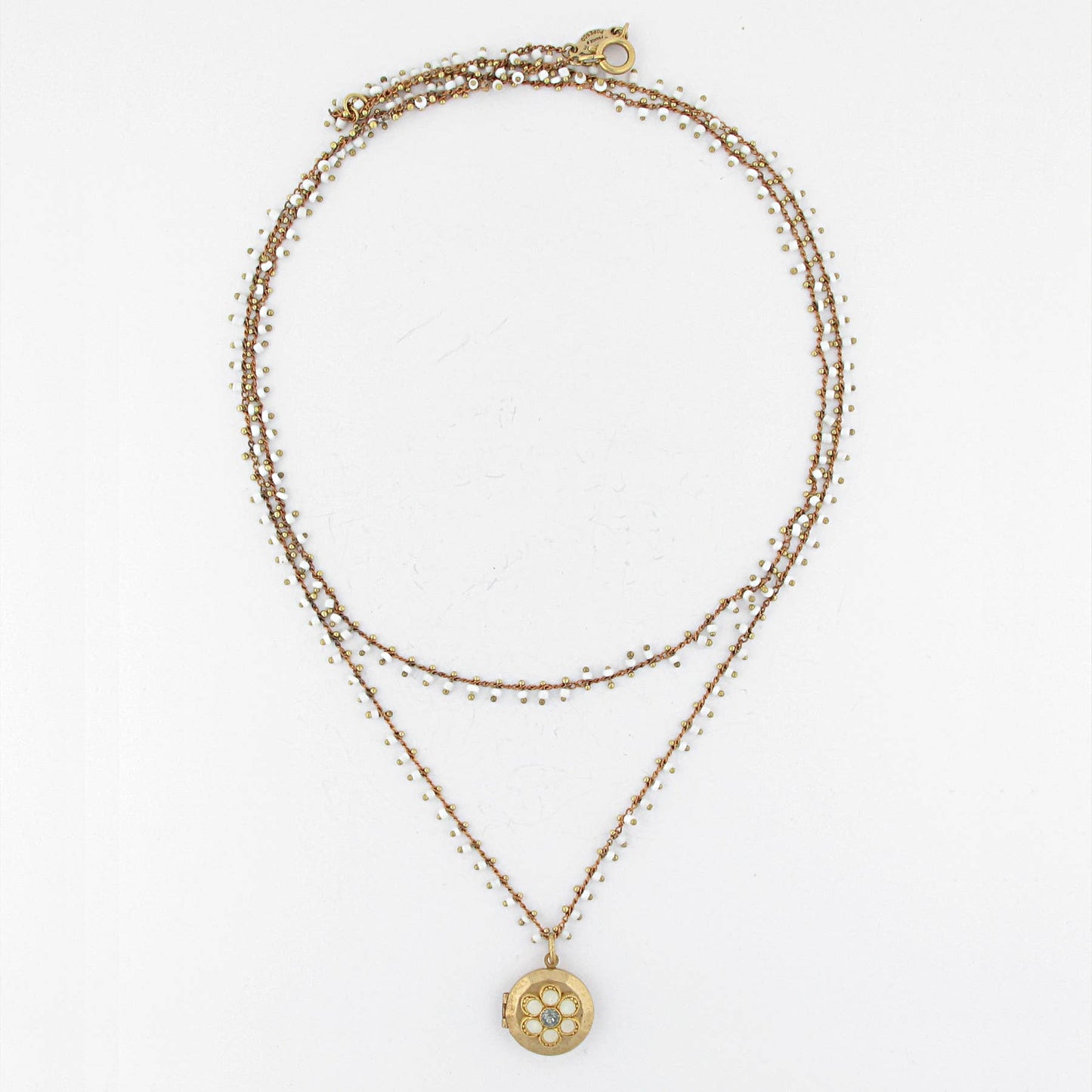 Vivienne Necklace: White - PMA Store at the Portland Museum of Art, Maine
