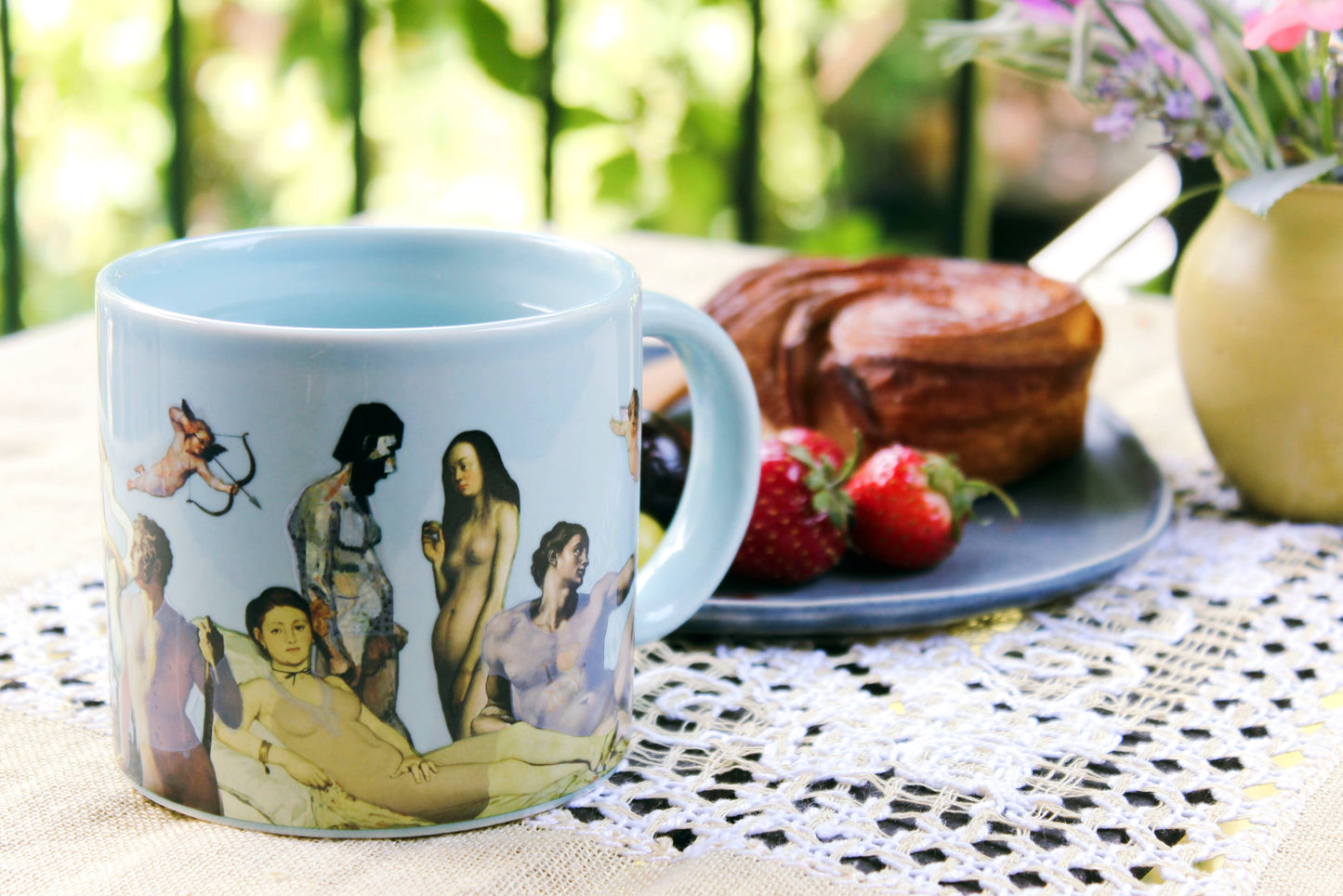 Unemployed Philosophers Guild - Great Nudes of Art Heat-Changing Coffee Mug - PMA Store at the Portland Museum of Art, Maine