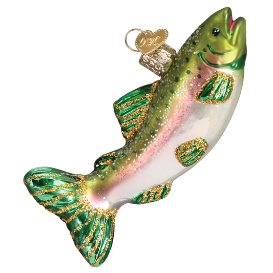 Old World Christmas - Alpine Rainbow Trout - PMA Store at the Portland Museum of Art, Maine