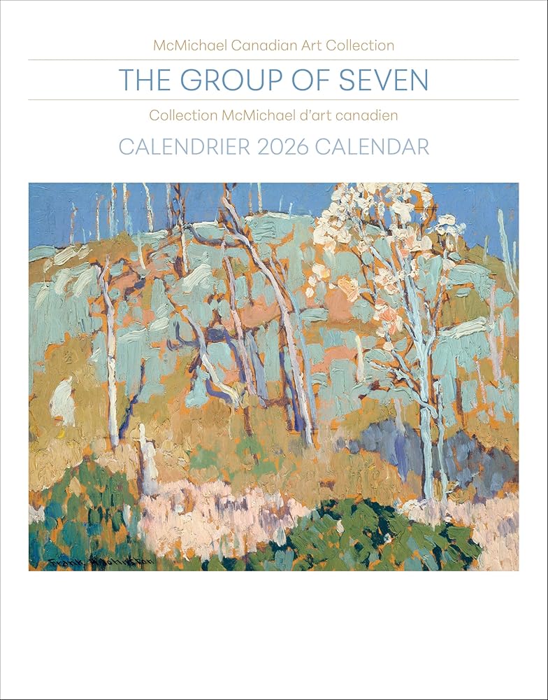 Mini Wall Calendar 2026, The Group of Seven Art, 12 Months, Grid Design Featuring 12 Artworks (English and French Edition) cover image