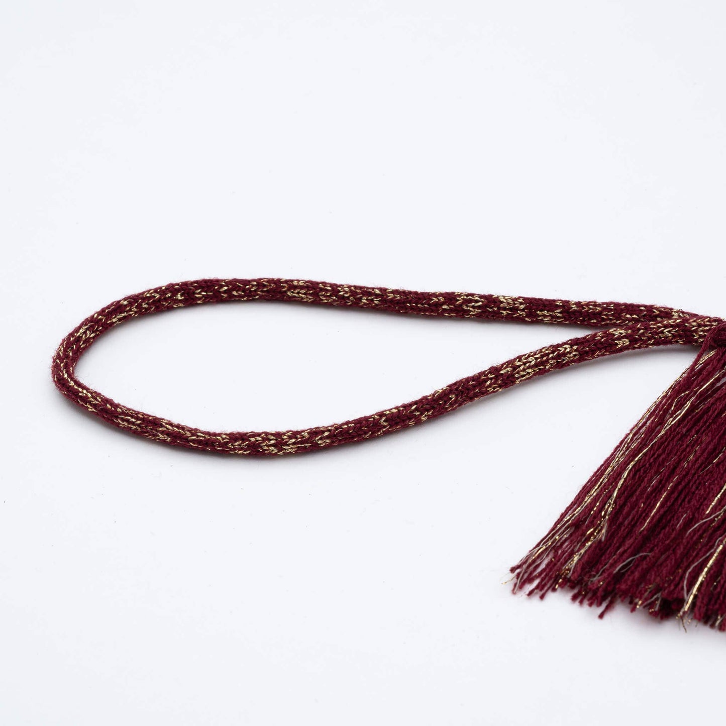 Patchwork Stripe Fringe Garland: Desert - PMA Store at the Portland Museum of Art, Maine