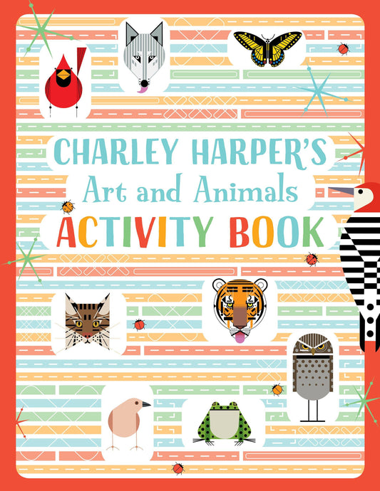 Pomegranate - Charley Harper’s Art and Animals Activity Book - PMA Store at the Portland Museum of Art, Maine