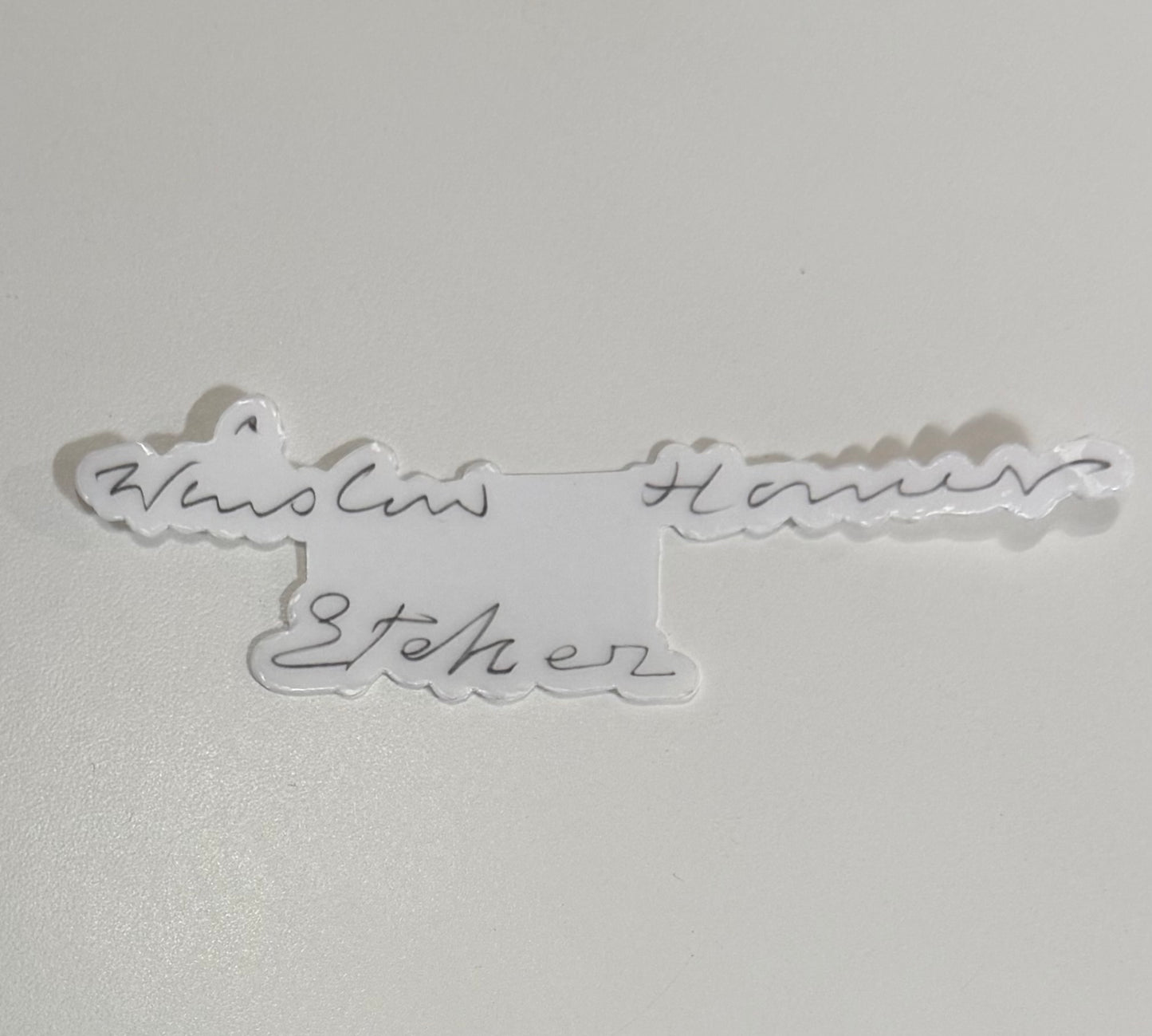 Winslow Homer Etcher Clear Sticker