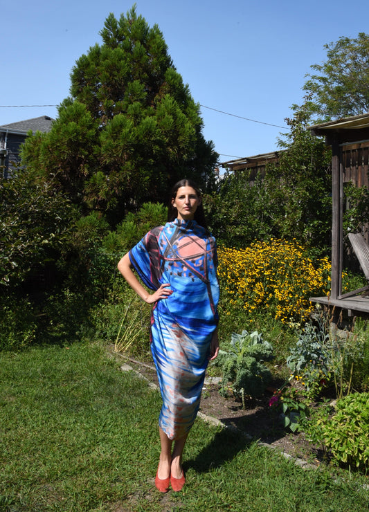 Ann Craven Limited Edition Silk Scarf - PMA Store at the Portland Museum of Art, Maine