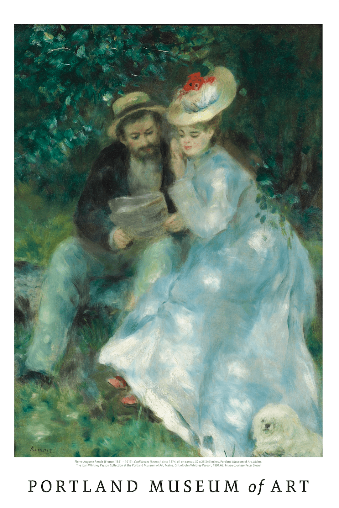 Renoir Print 18 x 24 - PMA Store at the Portland Museum of Art, Maine