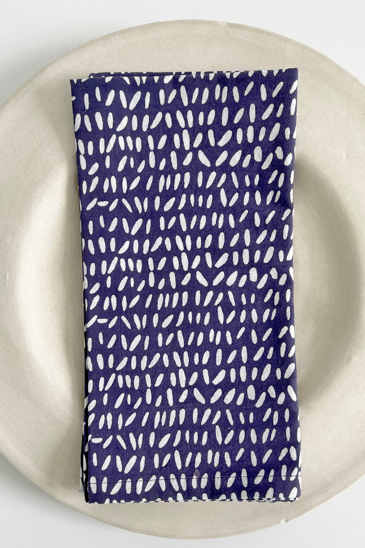 Napkins (Set of 4): Grasses Moss/Hunter - PMA Store at the Portland Museum of Art, Maine