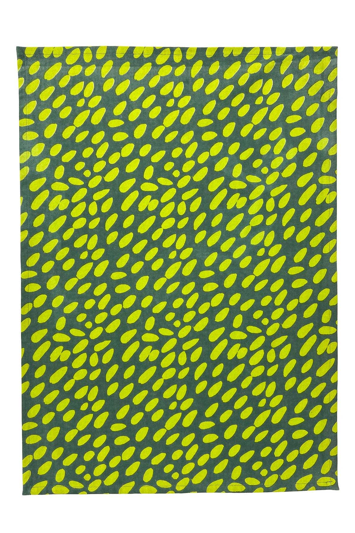 See Design - Tea Towels (Set of 2): Small Totem Orange/Yellow - PMA Store at the Portland Museum of Art, Maine