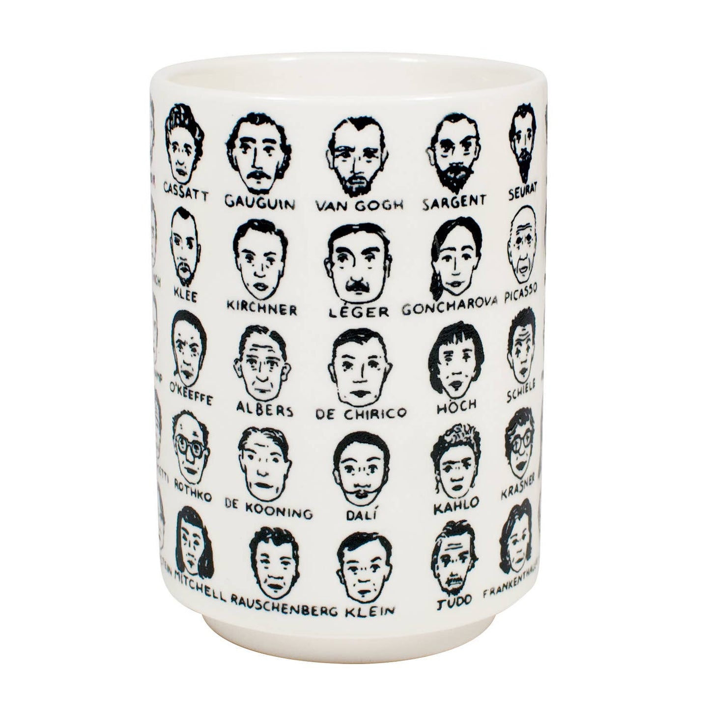 Unemployed Philosophers Guild - Modern Artists Coffee Mug - PMA Store at the Portland Museum of Art, Maine
