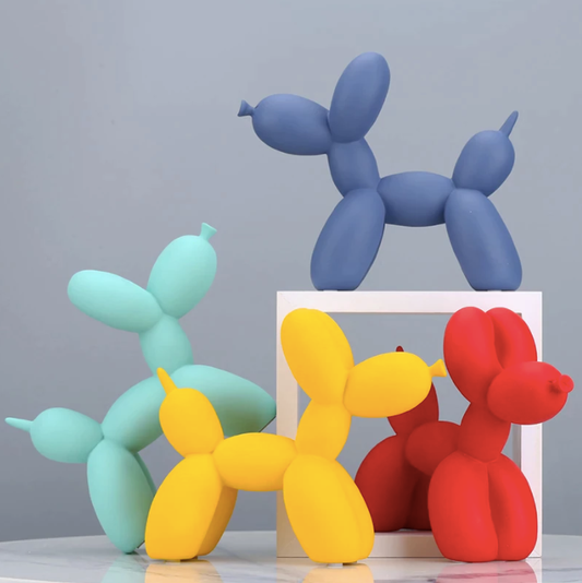 IVORE.GROUP (We cover All Import duty) - Matte Balloon Dog Statue: Orange - PMA Store at the Portland Museum of Art, Maine