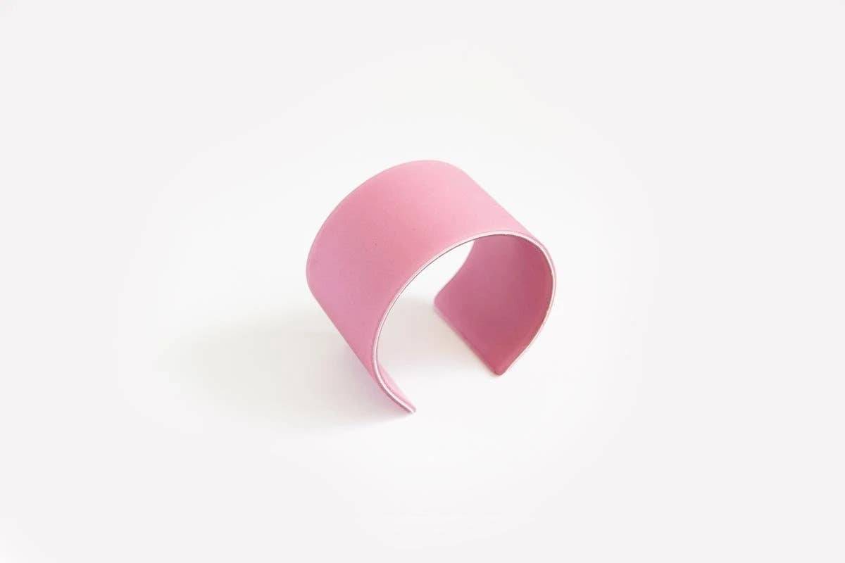 dconstruct - Ecoresin Cuff - Wide: Whisper Robin / M - PMA Store at the Portland Museum of Art, Maine