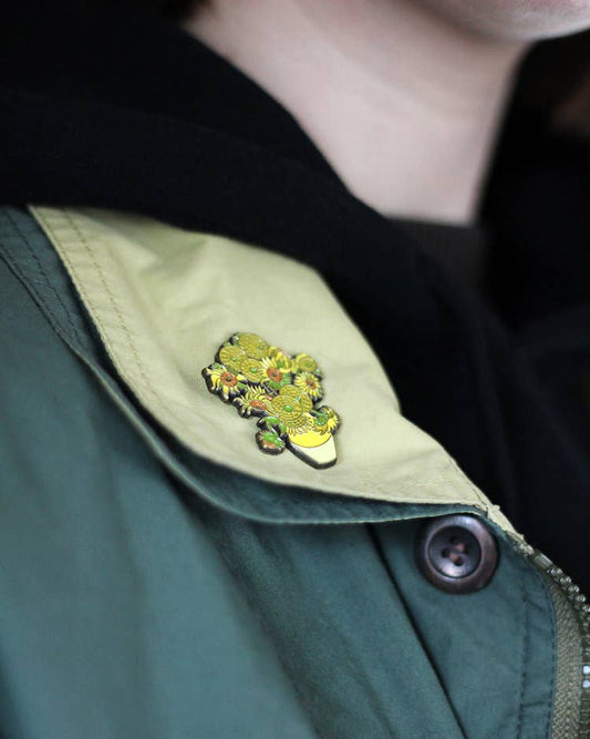 Sunflowers • Enamel Pin - PMA Store at the Portland Museum of Art, Maine