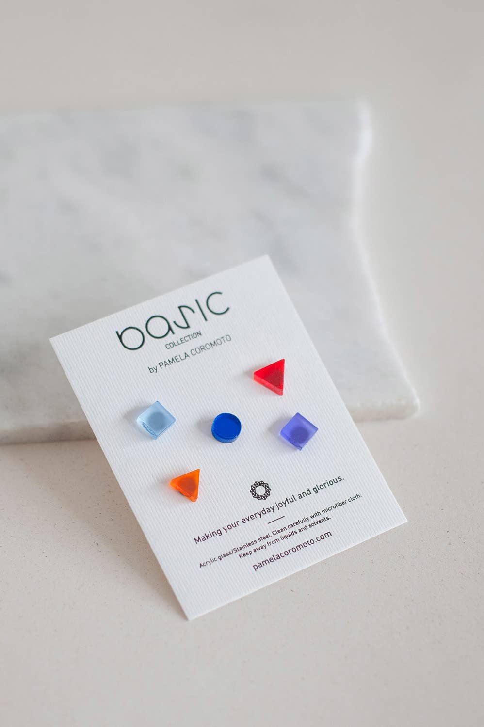 Pamela Coromoto - Basic - Mini Earrings Set (5) - Colorful Palette: Pastels Palette