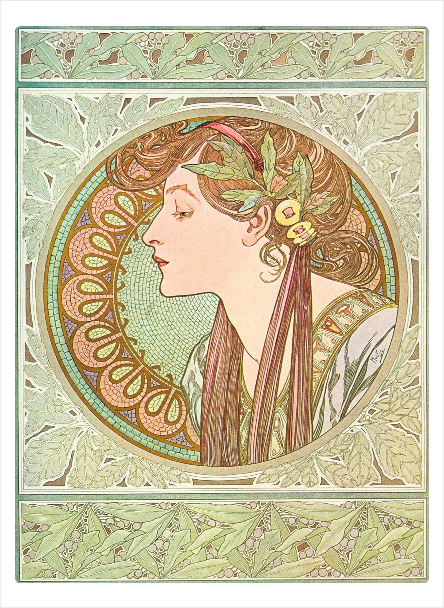 Pomegranate - Alphonse Mucha Book of Postcards - PMA Store at the Portland Museum of Art, Maine
