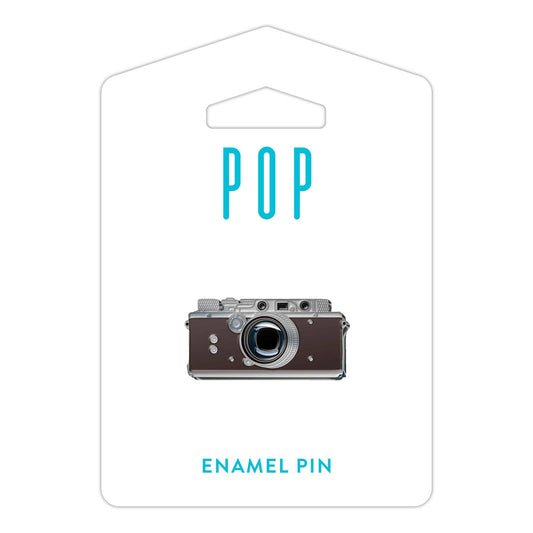 Rangefinder Camera Enamel Pin - PMA Store at the Portland Museum of Art, Maine