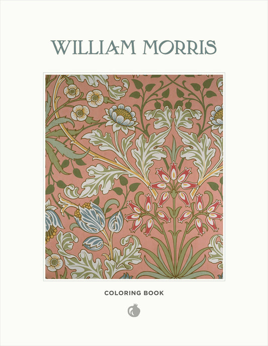 Pomegranate - William Morris Coloring Book - PMA Store at the Portland Museum of Art, Maine
