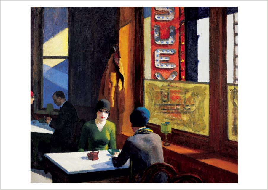 Pomegranate - Edward Hopper: Chop Suey Postcard - PMA Store at the Portland Museum of Art, Maine